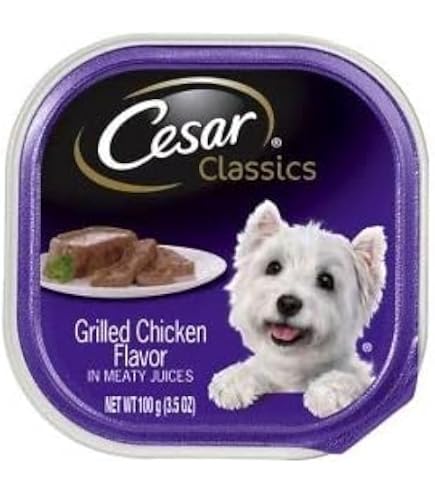 Amazon.com: Cesar Cesar Canine Cuisine Wet Dog Food, 8 Flavor Variety Pack  Classic Loaf in Sauce (3.5 Ounce ., 40 ct.), 140 Ounce : Pet Supplies