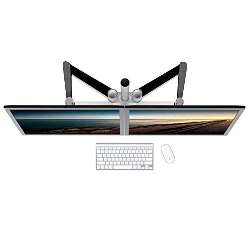 image for VersaDesk Omniview Dual Monitor Arm - Black, Universal mounting Bracke