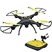 Honor-Y RC Drone with Camera Live Video, 720 HD FPV Drones RC Quadcopter Drones for Beginners, 2.4GHz 6-Axis Gyro RC Helicopter Drones for Kids/Adults Traning (Yellow)