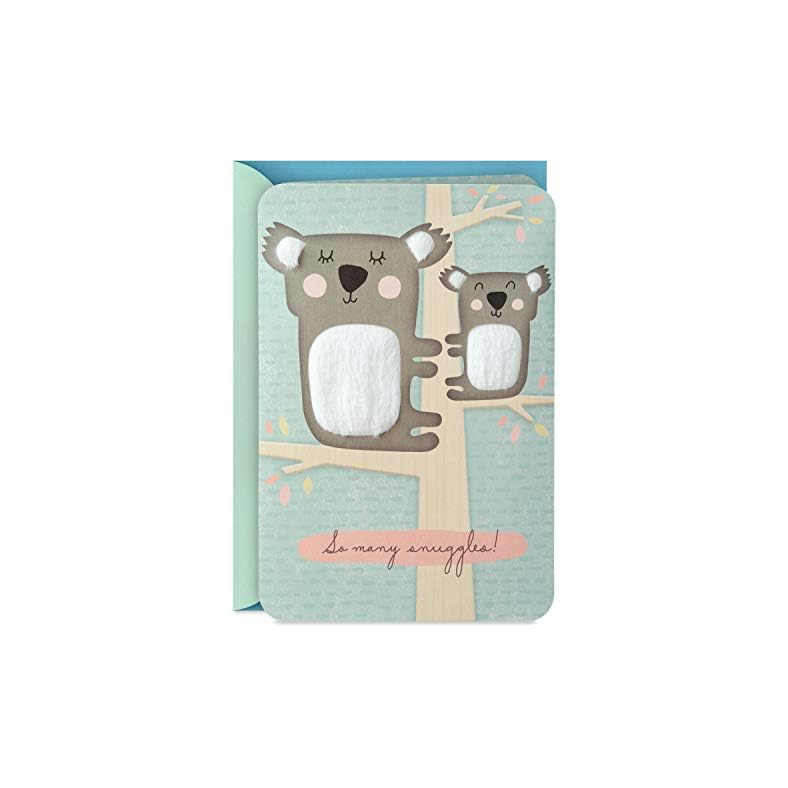 Hallmark Baby Shower Card (Koalas, So Many Snuggles)