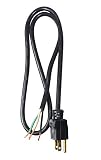 Southwire 9703SW8808 16/3 3-Foot Power Supply Replacement Cord, Heavy Duty SJTW Weather Resistant Jacket, UL Listed