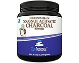 LARGE 12 Oz. Coconut Activated Charcoal Powder. Whitens Teeth, Rejuvenates Skin and Hair, Detox and helps Digestion. Treats Accidental Poisoning, Bug Bites and Wounds. USA-Owned Producers, FREE scoop!