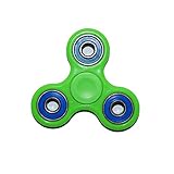 FOONEA Tri-Spinner Fidget Toy Hand Spinner (Green)