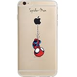 Batman, Catwoman, Joker, Iron Man, Captain America, Spider Man, The Hulk, Thor Jelly Clear Case for Apple iPhone 6 / iPhone 6s (4.7