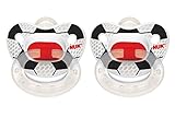 NUK Orthodontic Sports Pacifiers- 18-36 Months (Size 3) - Soccer 2