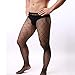 Men's Tight High Stockings Lace SeeThough Fishnet Stockings Silk Stockings Pantyhose by Lowprofile
