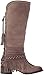 Naughty Monkey Women's Zarape Chelsea Boot, Taupe, 6 M US