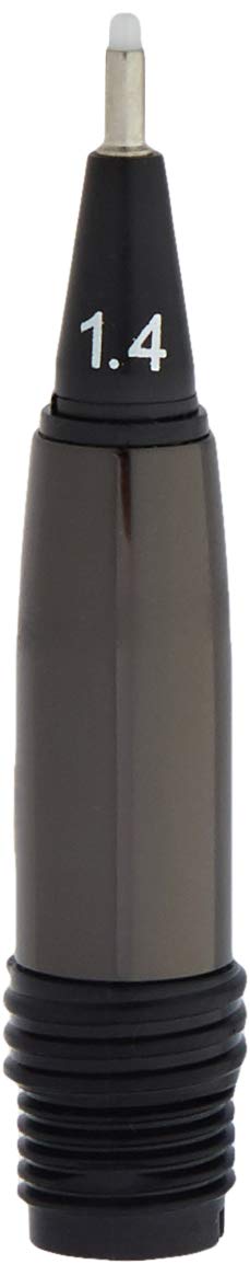 Yookers Fluidfibre Front End Section in Gun Metal Grey with 1.4mm Tip for 999 Metis Range