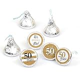 We Still Do - 50th Wedding Anniversary - Party Round Candy Sticker Favors - Labels Fit Hershey's Kisses (1 Sheet of 108)