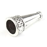 20Pcs Cones Shape Antique Silvery Bead End Tips Caps Findings 22mm