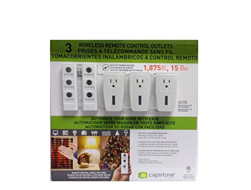 Wireless Remote Control Outlets