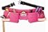 Born Tough 4-PRW 9-pocket Suede Leather Women's Pink Tool Belt / Tool Apron