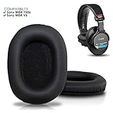 Upgraded Sony MDR 7506 Replacement Ear Pads by Wicked Cushions - Also Compatible with MDR V6 / MDR V7 / MDR CD900ST - Black