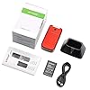 artfone-CF241A-Big-Button-Mobile-Phone-for-Elderly-Senior-Flip-Mobile-Phone-Dual-SIM-Unlocked-Card-with-24-Large-Screen-SOS-Button-Talking-Numbers-FM-Radio-Torch-and-Charging-Cradle-Red artfone CF241A Big Button Mobile Phone for Elderly, Senior Flip Mobile Phone Dual SIM Unlocked Card with 2.4" Large Screen | SOS Button | Talking Numbers | FM Radio | Torch and Charging Cradle (Red)