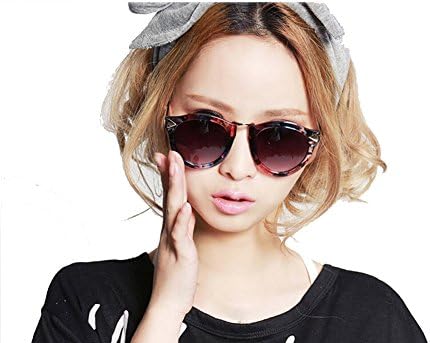 Retro Vintage Unisex Round Arrow Style Metal Frame Sunglasses Eyewear Round Cateye Sunglasses