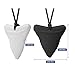 Around Health Chew Necklace for Kids, Boys or Girls, Sensory Chewing Teething Chewelry Teether Silicone Sharktooth Toys Designed for ADHD, SPD, Oral Motor, Autism, OT (4-Pack Shark Tooth)