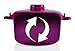 Handy Gourmet MICROMASTER PRSR COOKER, medium, Burgundy