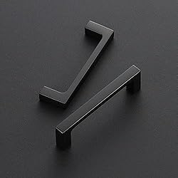 Ravinte 5 Pack 3-1/2 inch Hole Centers Matte Black