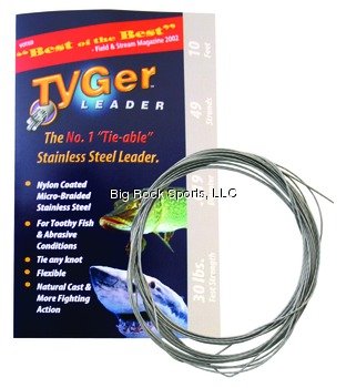 UPC 639336119010, 10&#39; TyGer Leader, 30 LB