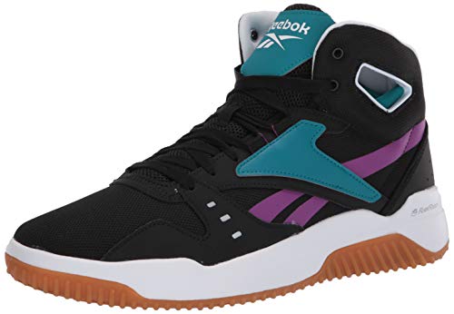 Reebok Men's BB OS MID Sneaker, Black/Seaport Teal/Aubergine, 12 M US |  Pricepulse
