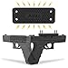 Magnet Gun Mount for Car, 42 Lbs Rubber Coated Magnetic Gun Holster Concealed Firearms Holder for Pistol, Air Gun, Revolver, Handgun, Shotgun, Rifle (1 Pack)