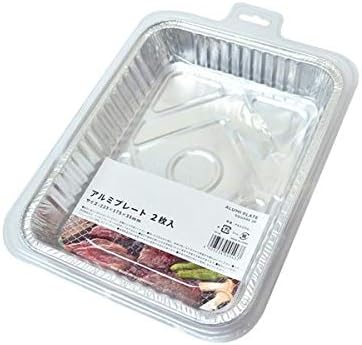 Amazon アルミプレート ２２ ５ １７ ５ 高さ３ ５ｃｍ ２枚入 株 友栄 キッチンラップ