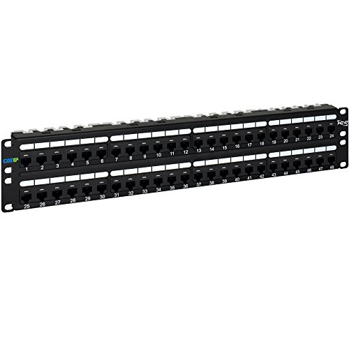 ICC Patch Panel- Cat 6a- 48-Port- 2 Rms