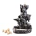 ZINGYOU Mountain Stream Backflow Incense Burner, Handcrafted Resin Incense Cone Burner, Aromatherapy Furnace for Home Decor
