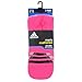 adidas Men's Cushioned Crew Socks (3-Pair), Solar Pink/White/Black, Large