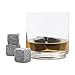 Whiskey Stones - Chills Your Drink Without Dilution - Granite Chilling Stones - Perfect For Whisky Drinkers - Set of 8 Whiskey Rocks