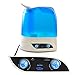 SereneLife Cool Mist Humidifier, Ultrasonic Humidifiers, Warm/Cool Mist Moisture for Home Bedroom W/ 7L Capacity, Includes Night Light, Classic Dial Knob Control, (PSLHUM80)