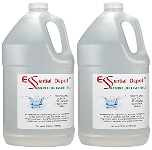 Food Grade Propylene Glycol USP - 1 Gallon (8 Lb 9 Oz) Kosher Certified