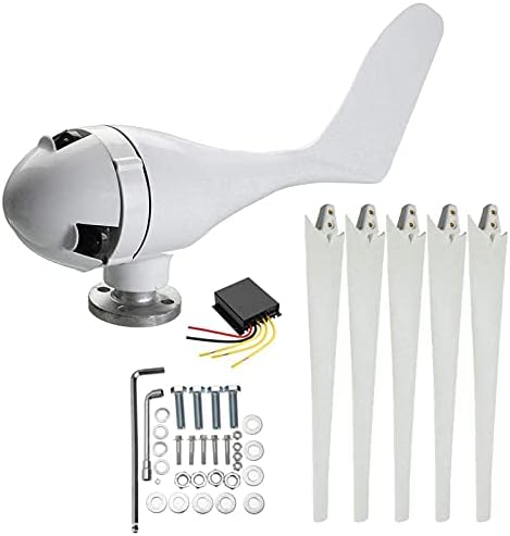 9000W Wind Turbines Generator Vertical Axi Lantern 12V 24V 5 Blades Motor Kit For Home Hybrids Streetlight Electromagnetic