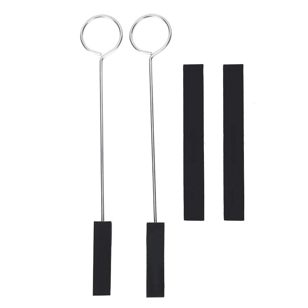 4Pcs Piano Mute Rubber, Wedge Mute for Piano Tuning Piano Tuning Mute Keyboard Maintenance Instrument Accessories Piano Wedge Mute Musical Instrument Accessories