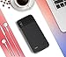 ZeeHoo 3200mAh Slim Charging Case for iPhone X/iPhone 10 (5.8-inch) Protective Charger Case Extended Battery Pack, Compatiable with Lightning Headphones, Black
