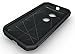 TUDIA Slim-Fit CYGEN Dual Layer Protective Case for Motorola Moto E (2nd Generation, 2015) (Metallic Slate)