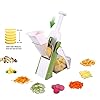 Vegetable-ChoppersONCE-FOR-ALL-Multifunctional-Vegetable-Slicer-with-Stainless-Steel-Blades-Manual-Food-Cutter-for-Chef-and-Household ONCE FOR ALL Mandoline Vegetable Slicer, Manual Kitchen Veg Chopper Stainless Steel Blade for Julienne, Cubes, Fried…