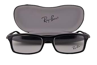 Ray Ban RX7017 Eyeglasses 54-17-145 Shiny Black 2000 RX