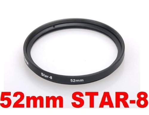Neewer 52MM 8-Point Star Cross Twinkle Filter for ANY Camera Lens with 52MM Filter Thread