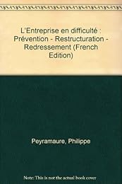L' entreprise en difficulté