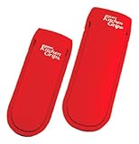 Duncan 2-Piece Long Handle Pan Holder, Red