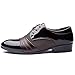Blivener Men's Pointed Toe Pleather Dress Shoes Casual Oxford