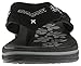 Skechers Women's Upgrades Marina Bay Flip Flop,Black/White,7 M US