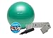 Gaiam Total Body Balance Ball Kit - Includes Anti-Burst Stability Exercise Yoga Ball, Air Pump, Workout Program