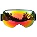 FGN Ski Goggles for Men Women with UV400 Protection Anti-fog Scratch-ressistant Lens, OTG Goggles for Snowmobile Snowboard snow outdoor,Helmet Compatible