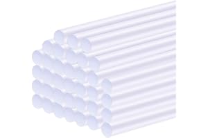 Hot Glue Sticks, 50 Pcs 11mm x 100mm Glue Sticks for Hot Glue Gun Handmade Crafting Plastics Decoration