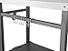 Royal Gourmet Double-Shelf Movable Dining Cart Table, Commercial Multifunctional Stainless Steel Flattop Worktable