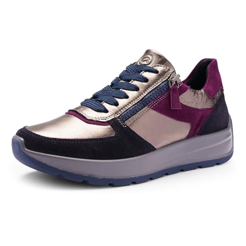 ARA New York, Zapatillas Mujer, Azul Cashmere Púrpura, 36 EU Ancho