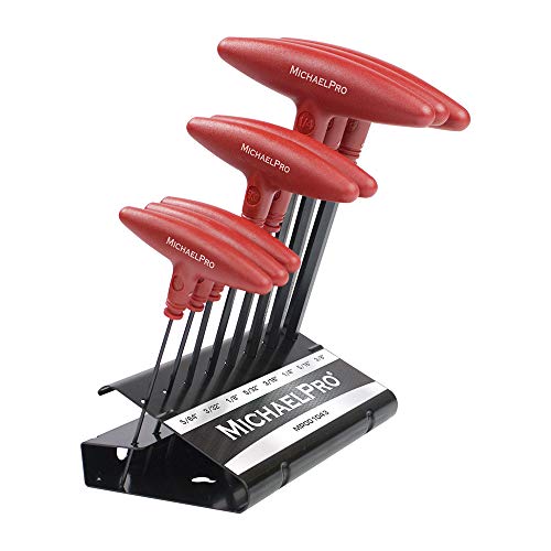 Allen 56660G Metric Ball-Plus T-Thru Handle Set, 8-Piece (7566908063859)