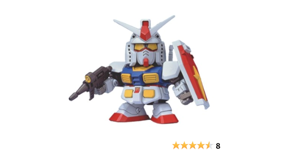 Amazon Com Bandai Hobby 0 Rx 78 2 Bandai Sd Action Figure Arts Crafts Sewing